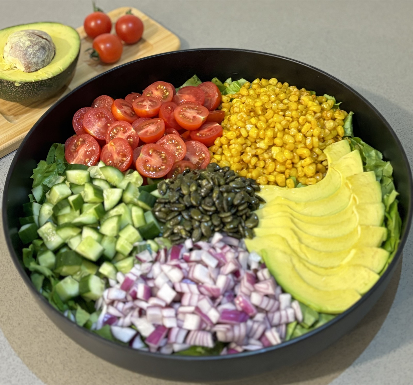 Roasted Corn Summer Salad